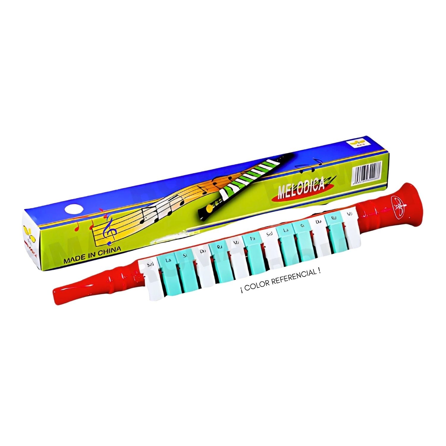 FLAUTA MELÓDICA DE 13 NOTAS - JUEGO DIDÁTICO