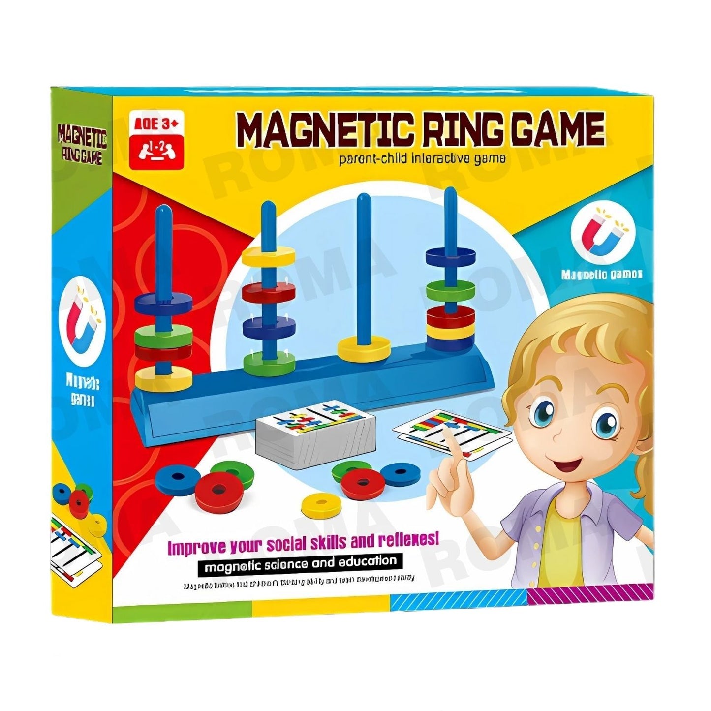 ANILLOS MAGNÉTICOS – JUEGO DIDÁCTICO