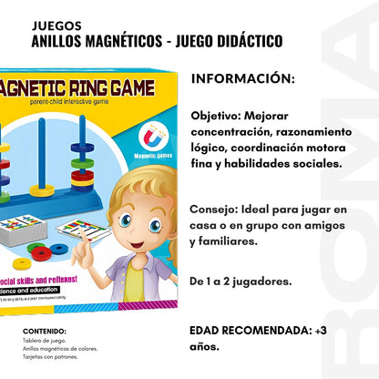 ANILLOS MAGNÉTICOS – JUEGO DIDÁCTICO