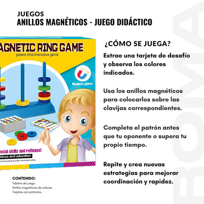 ANILLOS MAGNÉTICOS – JUEGO DIDÁCTICO