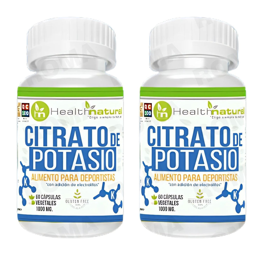 CITRATO DE POTASIO HEALTHNATURAL 1000MG