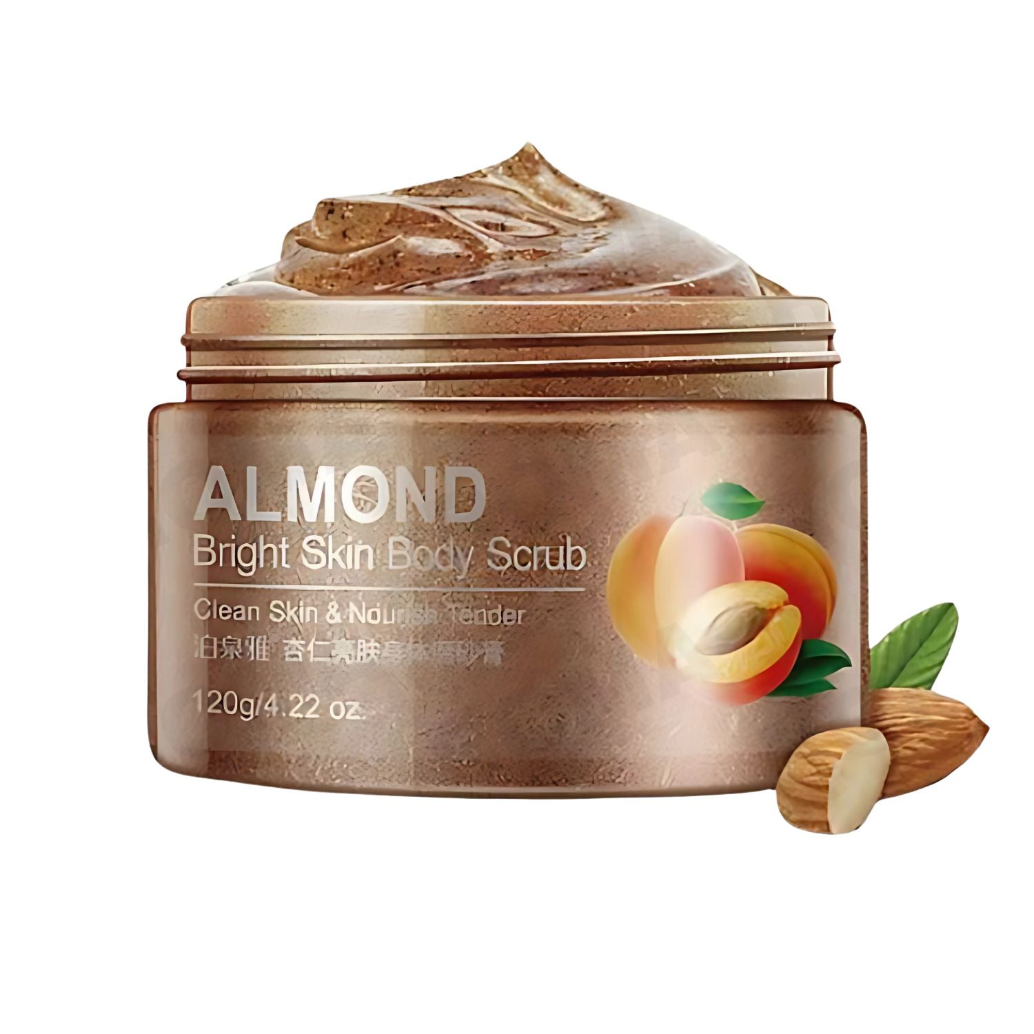 EXFOLIANTE DE ALMENDRAS Y DURAZNO BIOAQUA 120G