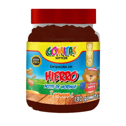 GOMITAS HIERRO NIÑOS 130UND