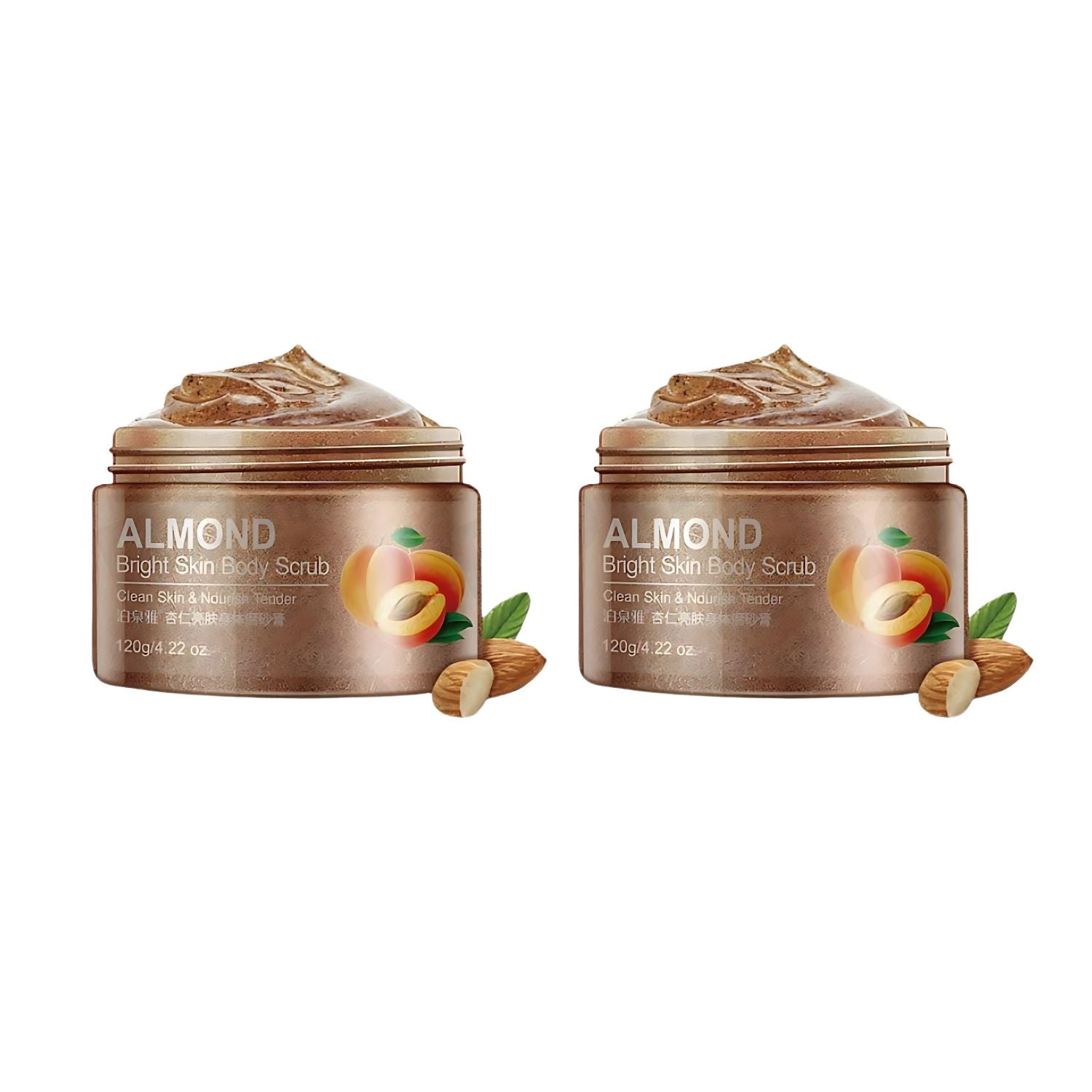 EXFOLIANTE DE ALMENDRAS Y DURAZNO BIOAQUA 120G
