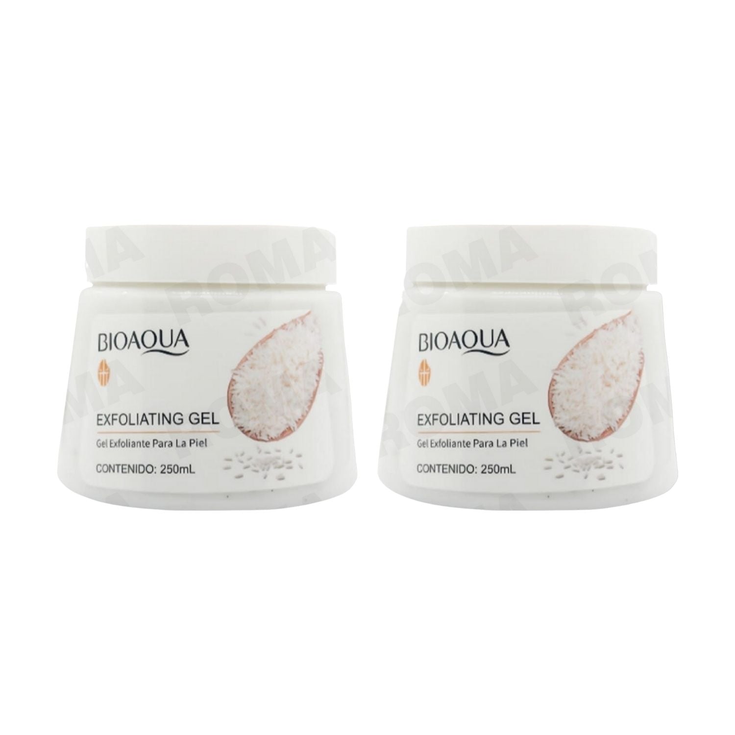 EXFOLIANTE EN GEL DE ARROZ BIOAQUA 250ML