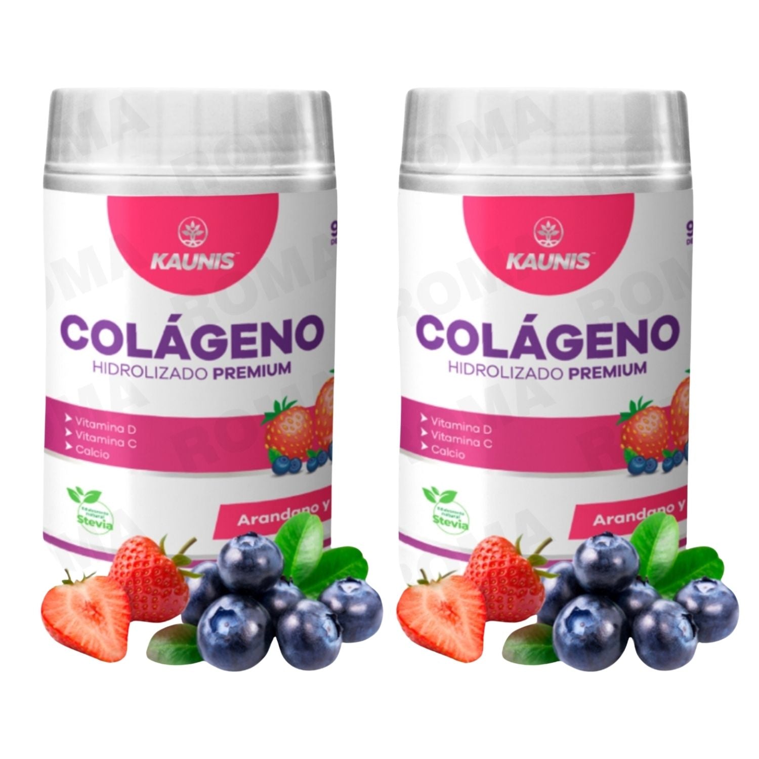 COLÁGENO HIDROLIZADO ARÁNDANOS Y FRESA 300G