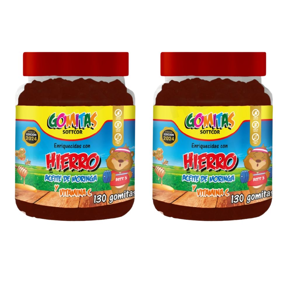 GOMITAS HIERRO NIÑOS 130UND