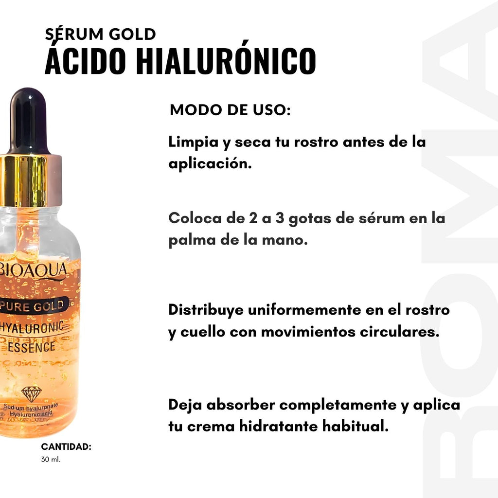 PURE GOLD HYALURONIC ESSENCE 30ML BIOAQUA