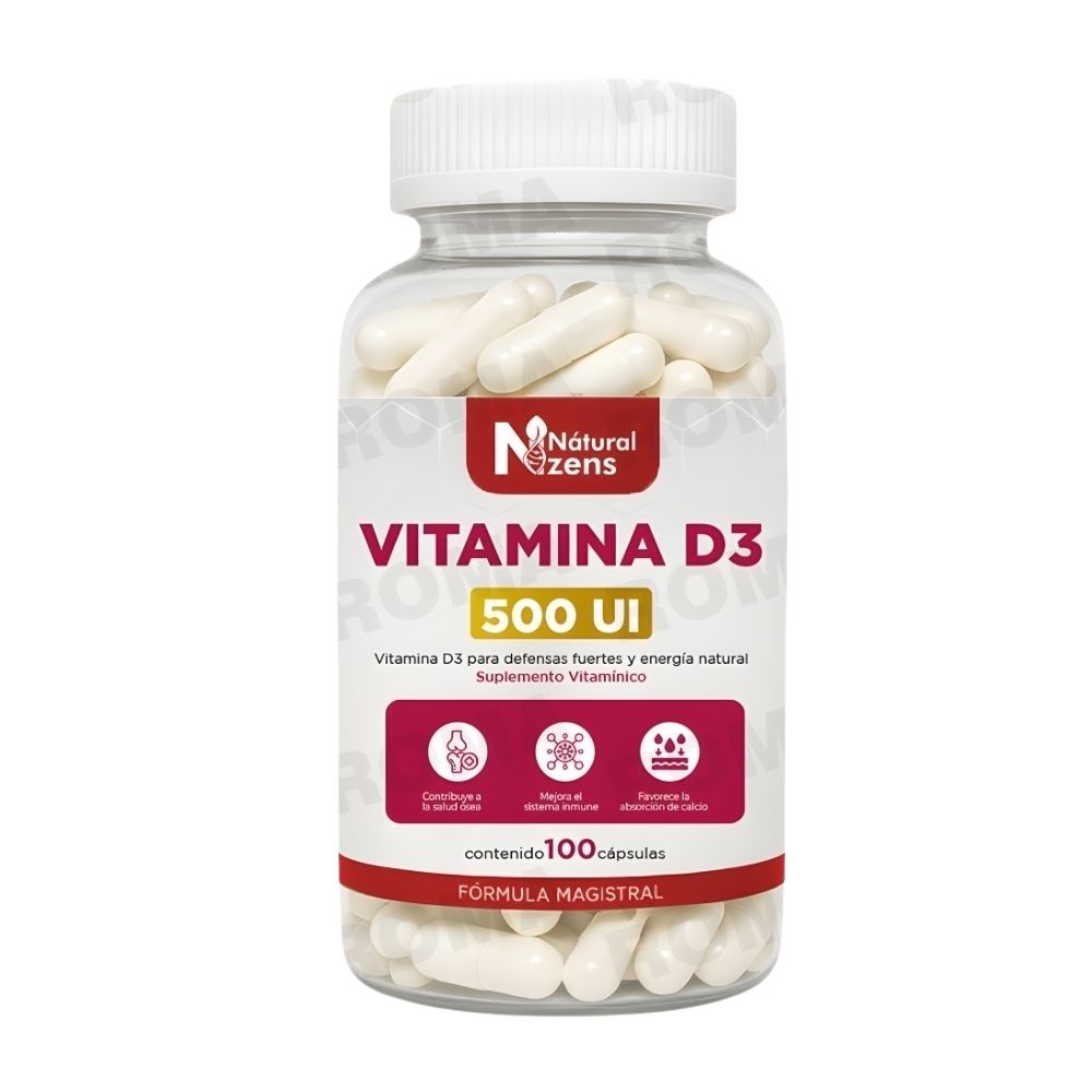 VITAMINA D3 500UI PLUS+