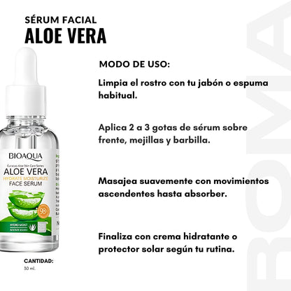 SÉRUM FACIAL ALOE VERA 30ML BIAOQUA