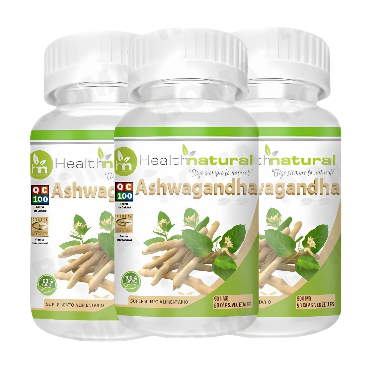 ASHWAGANDHA HEALTHNATURAL 500MG