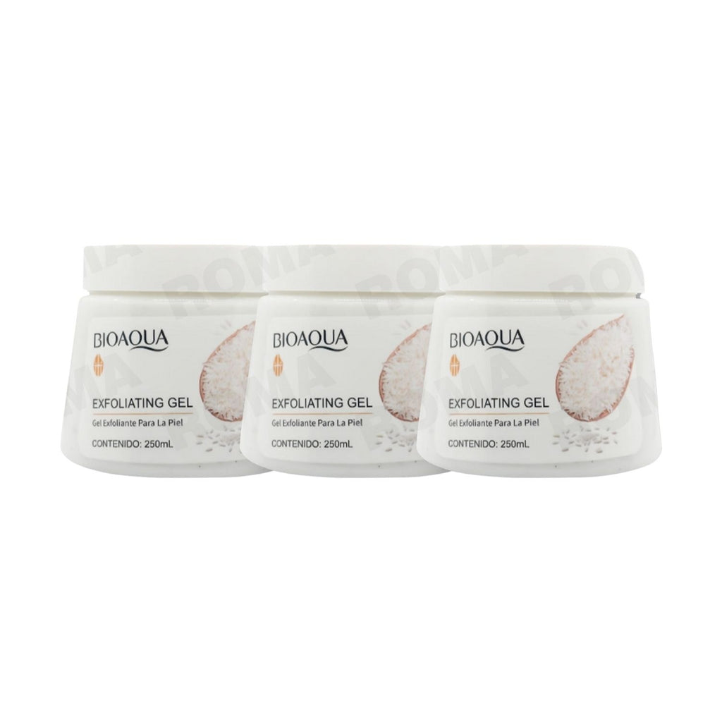 EXFOLIANTE EN GEL DE ARROZ BIOAQUA 250ML