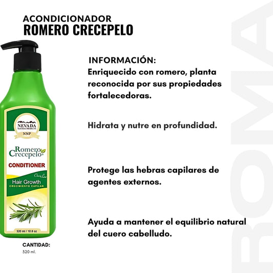 ACONDICIONADOR ROMERO CRECEPELO 320ML