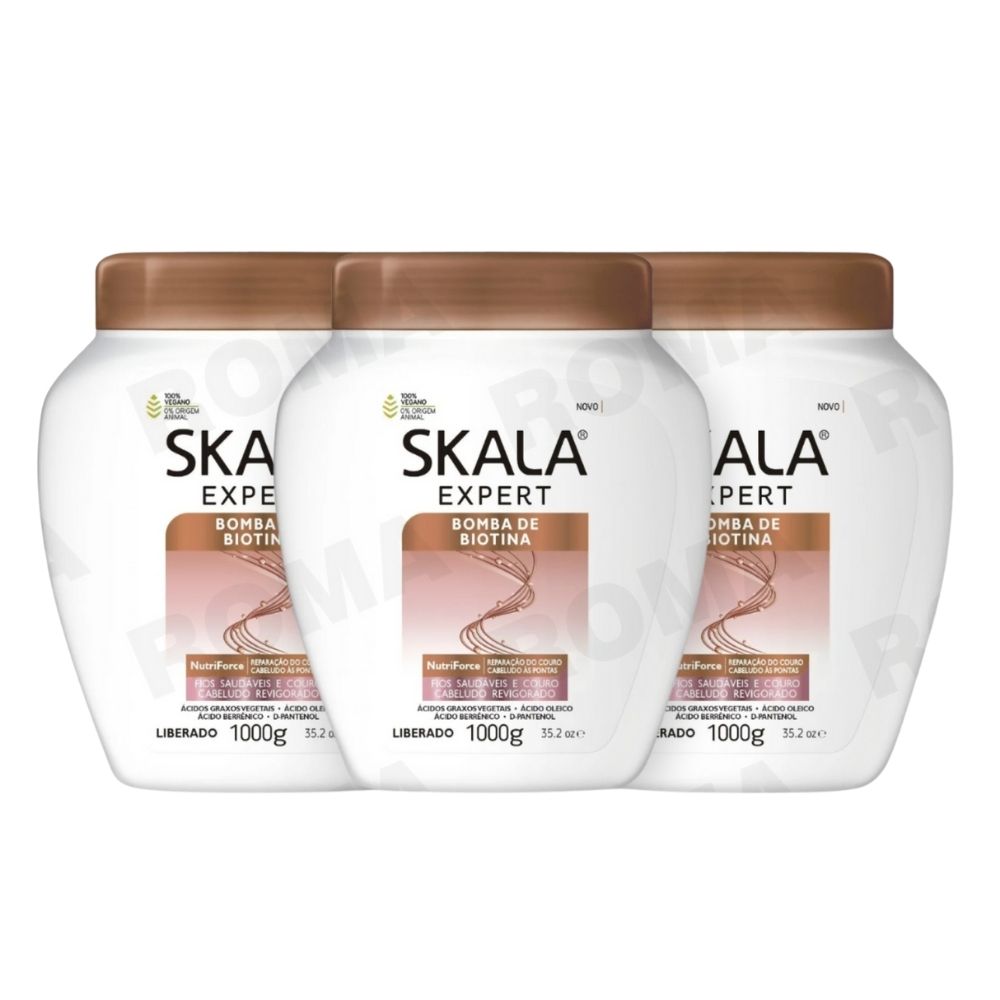 CREMA DE TRATAMIENTO CAPILAR SKALA BOMBA DE BIOTINA