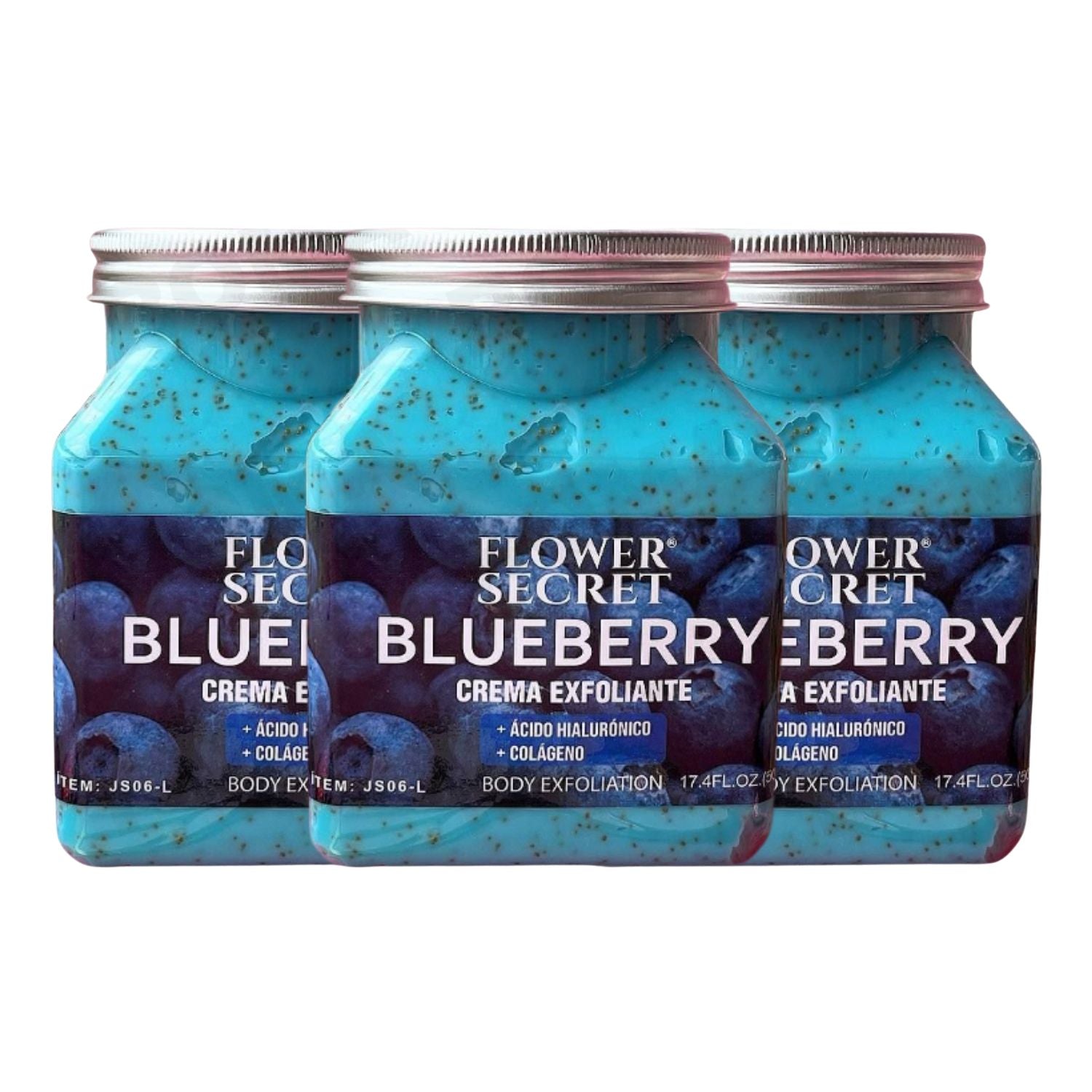 CREMA EXFOLIANTE BLUEBERRY FLOWER SECRECT 500ML