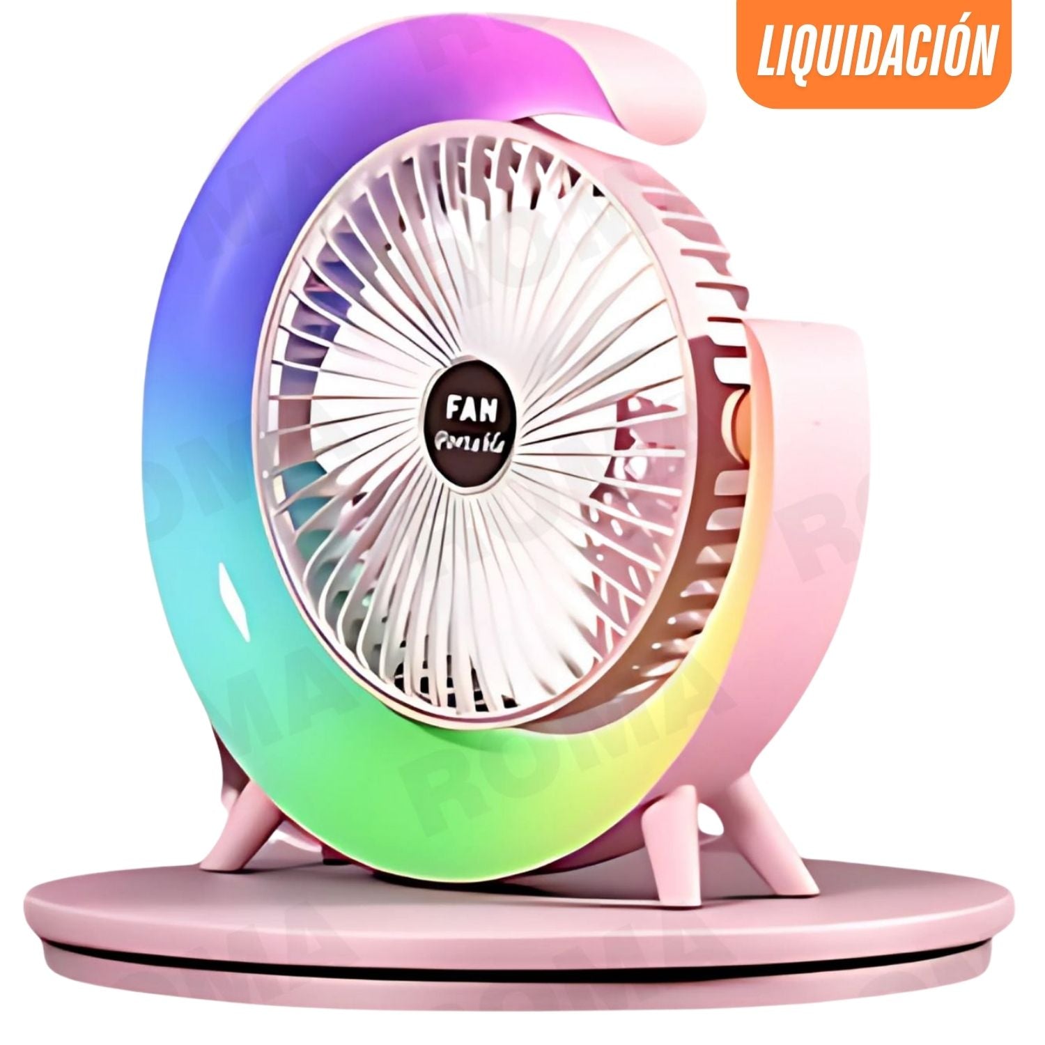 VENTILADOR RECARGABLE GIRATORIO