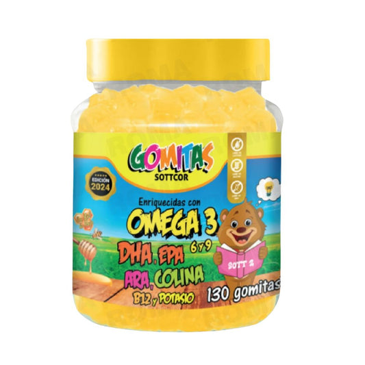 GOMITAS OMEGA 3 NIÑOS 130UND