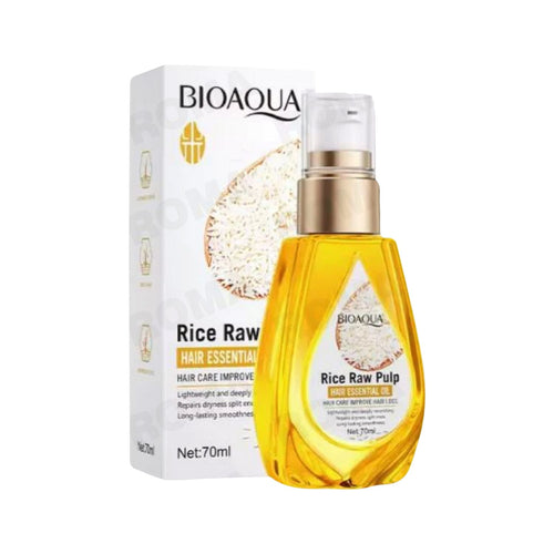 ACEITE ESENCIAL PARA CABELLO DE ARROZ BIOAQUA 70ML