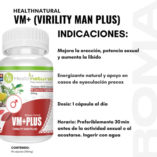 VM+(VIRILITY MAN PLUS) 500MG