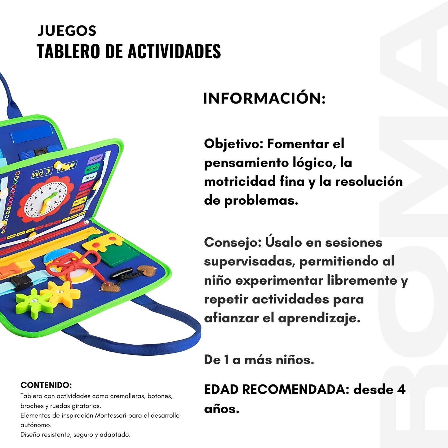 TABLERO DIDÁCTICO - JUEGO DIDÁTICO