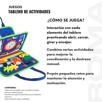 TABLERO DIDÁCTICO - JUEGO DIDÁTICO