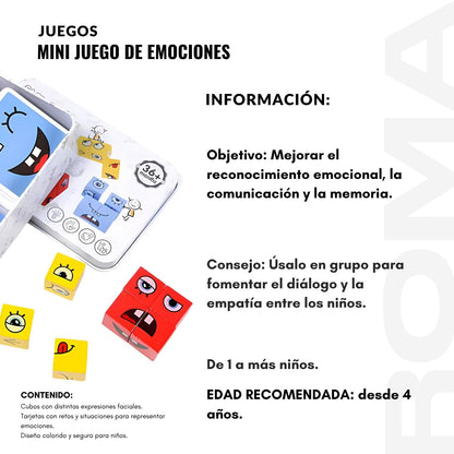 MINI JUEGO DE EMOCIONES - JUEGO DIDÁTICO