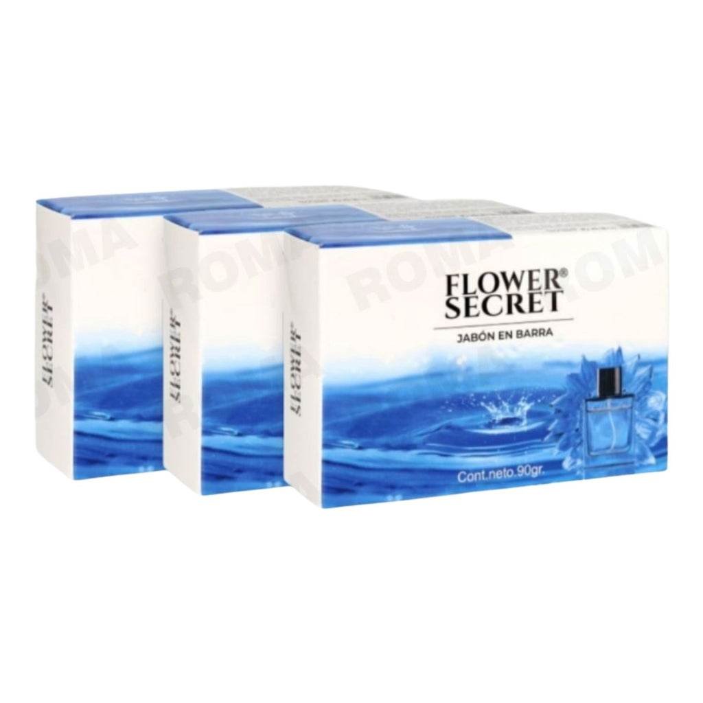 JABÓN EN BARRA AROMA A PERFUME 90G FLOWER SECRET