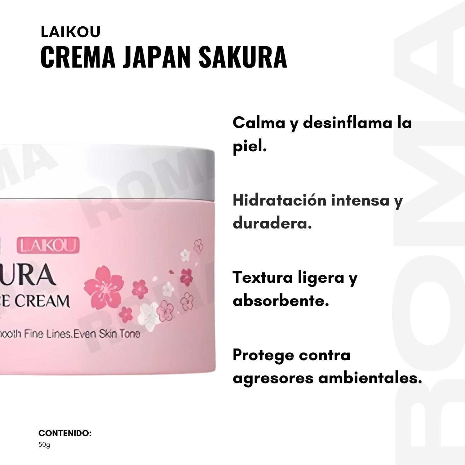 CREMA JAPAN SAKURA LAIKOU 50G