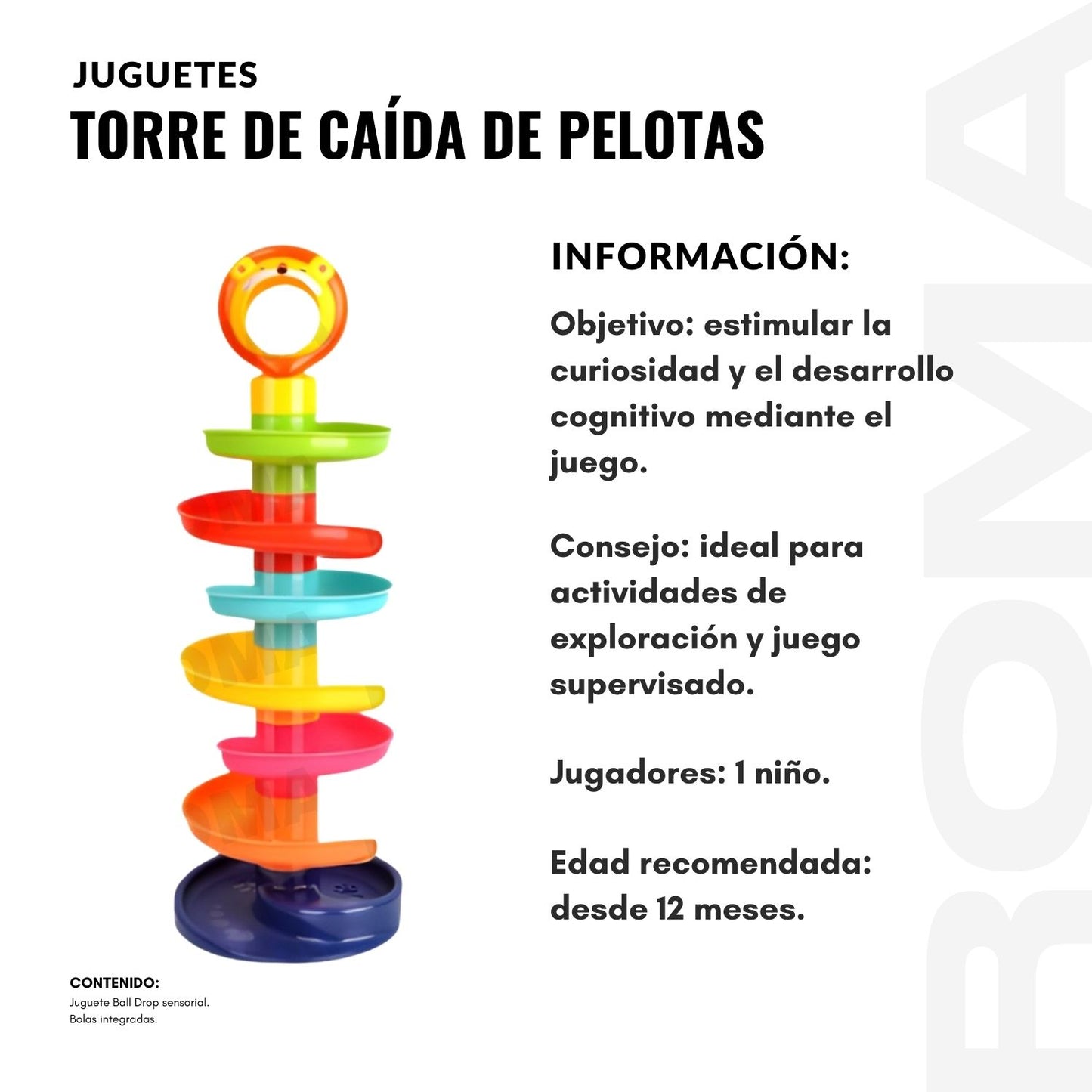 TORRE DE CAÍDA DE PELOTAS