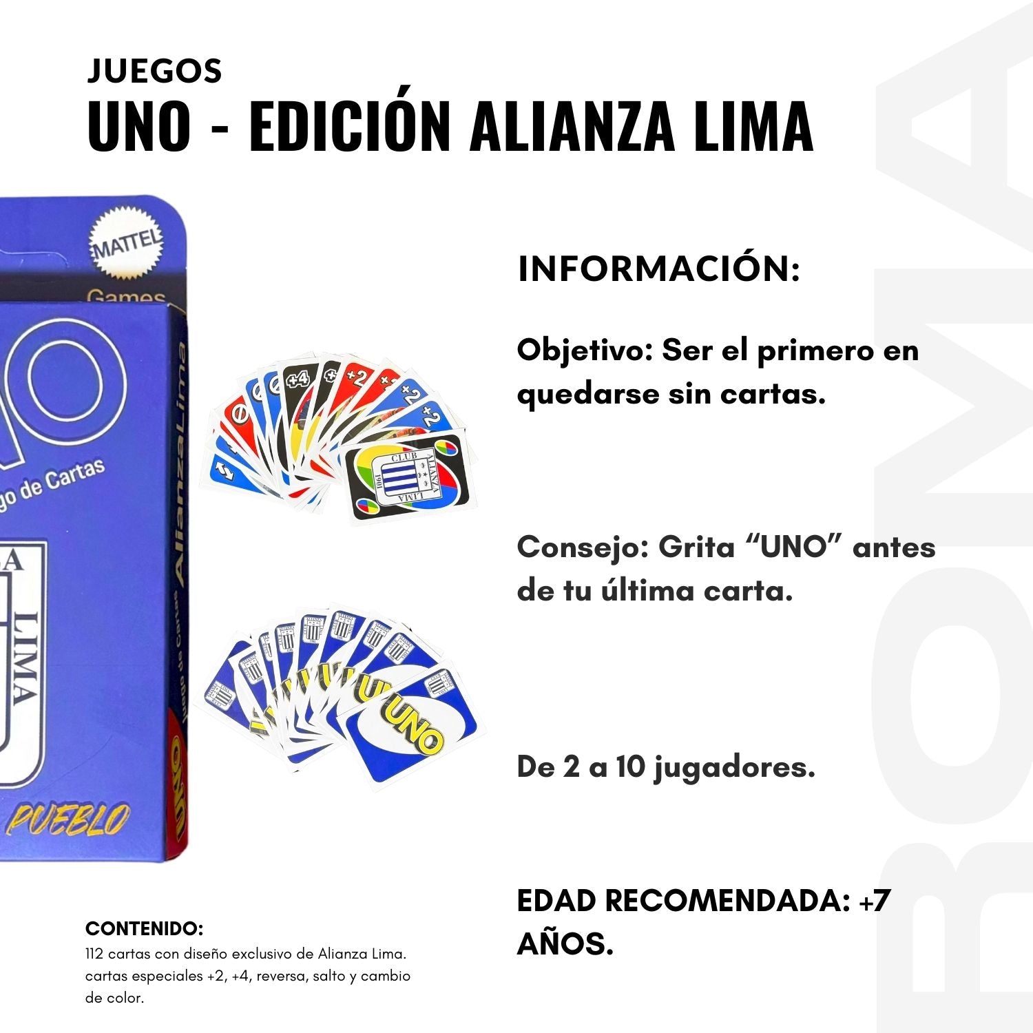 UNO – EDICIÓN ALIANZA LIMA V1