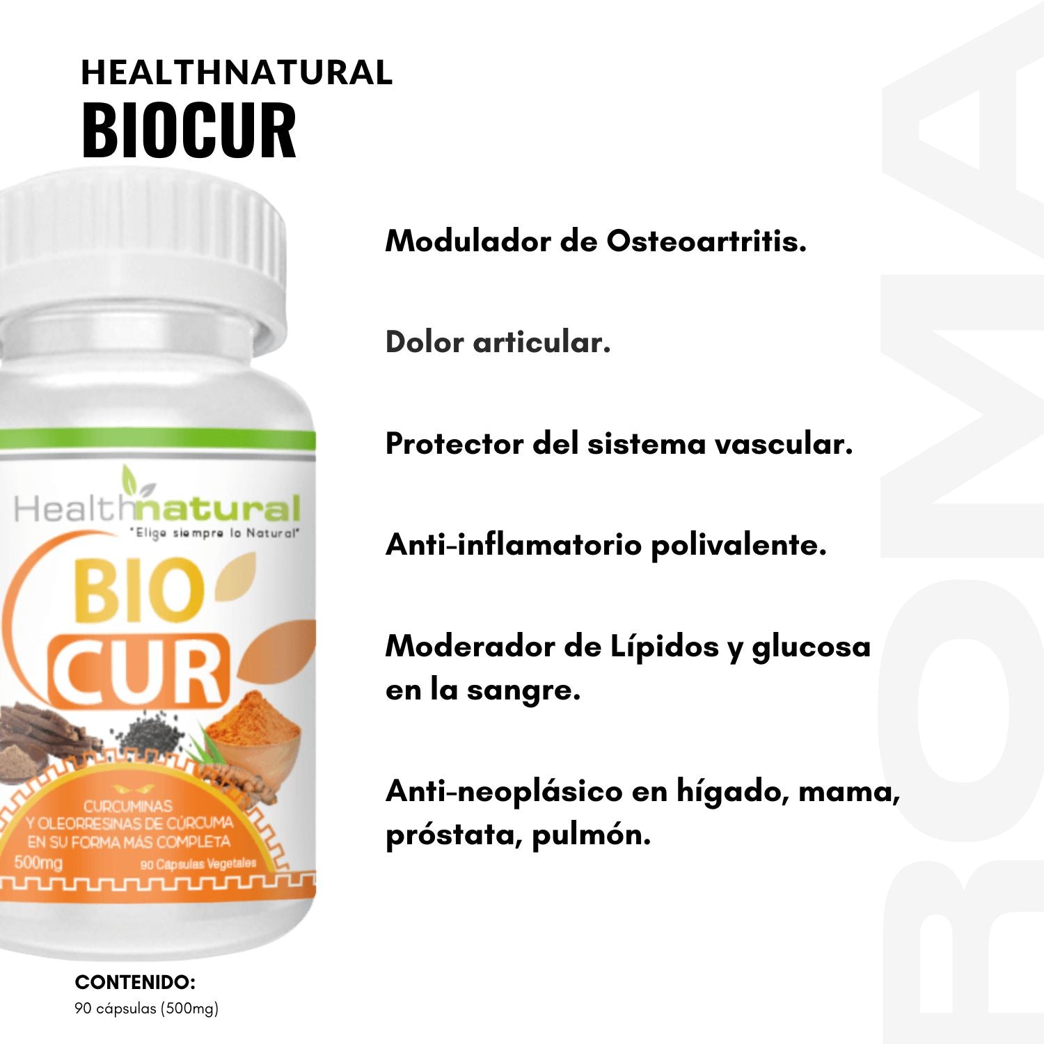 BIOCUR HEALTHNATURAL 500MG