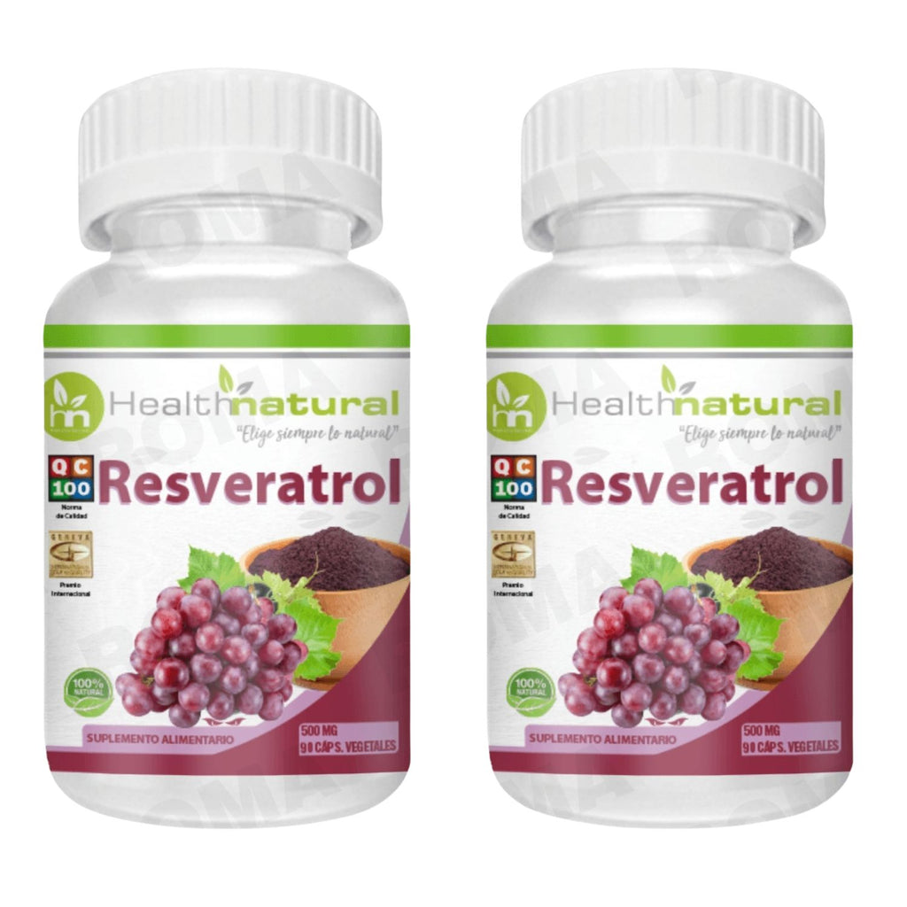 RESVERATROL HEALTHNATURAL 500MG