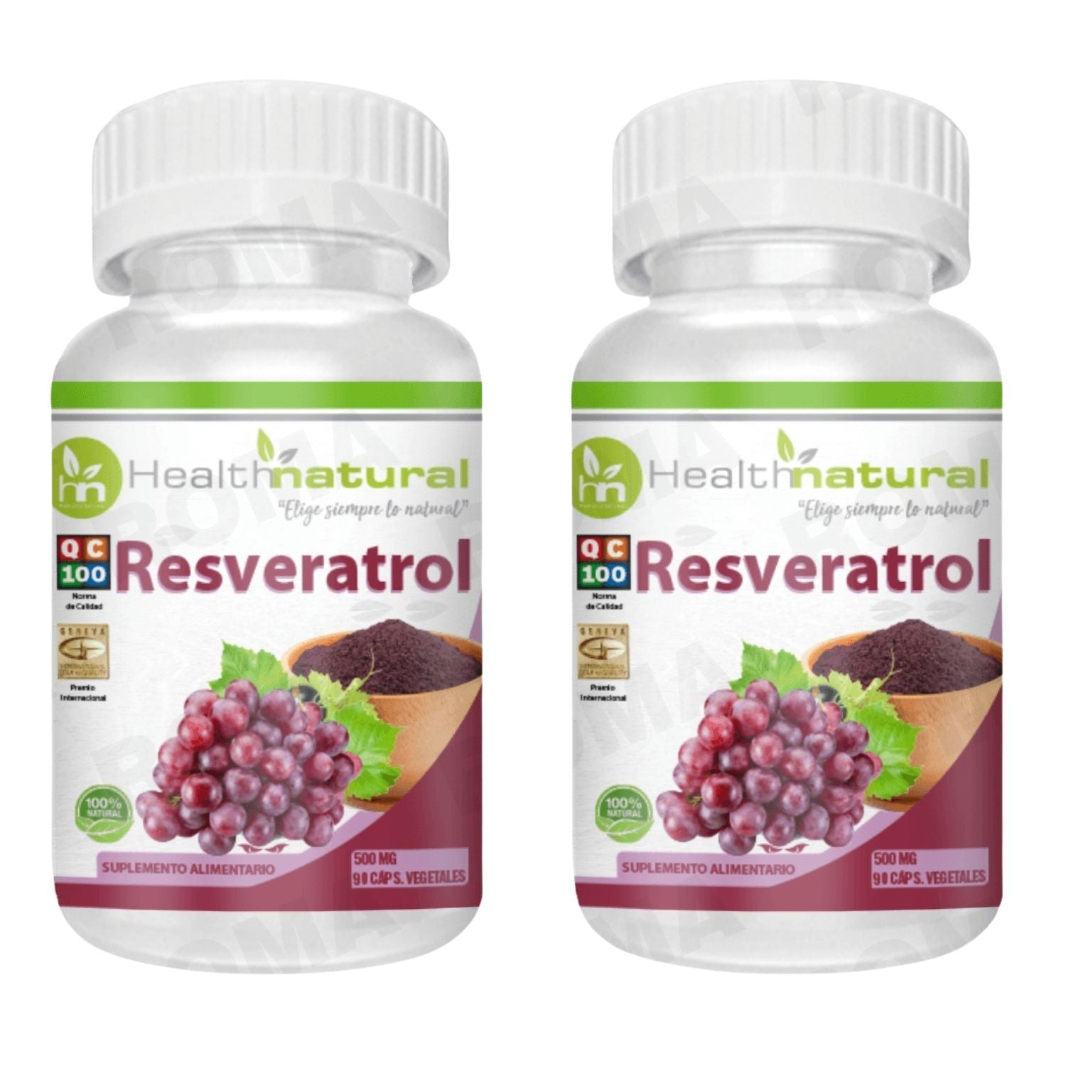 RESVERATROL HEALTHNATURAL 500MG
