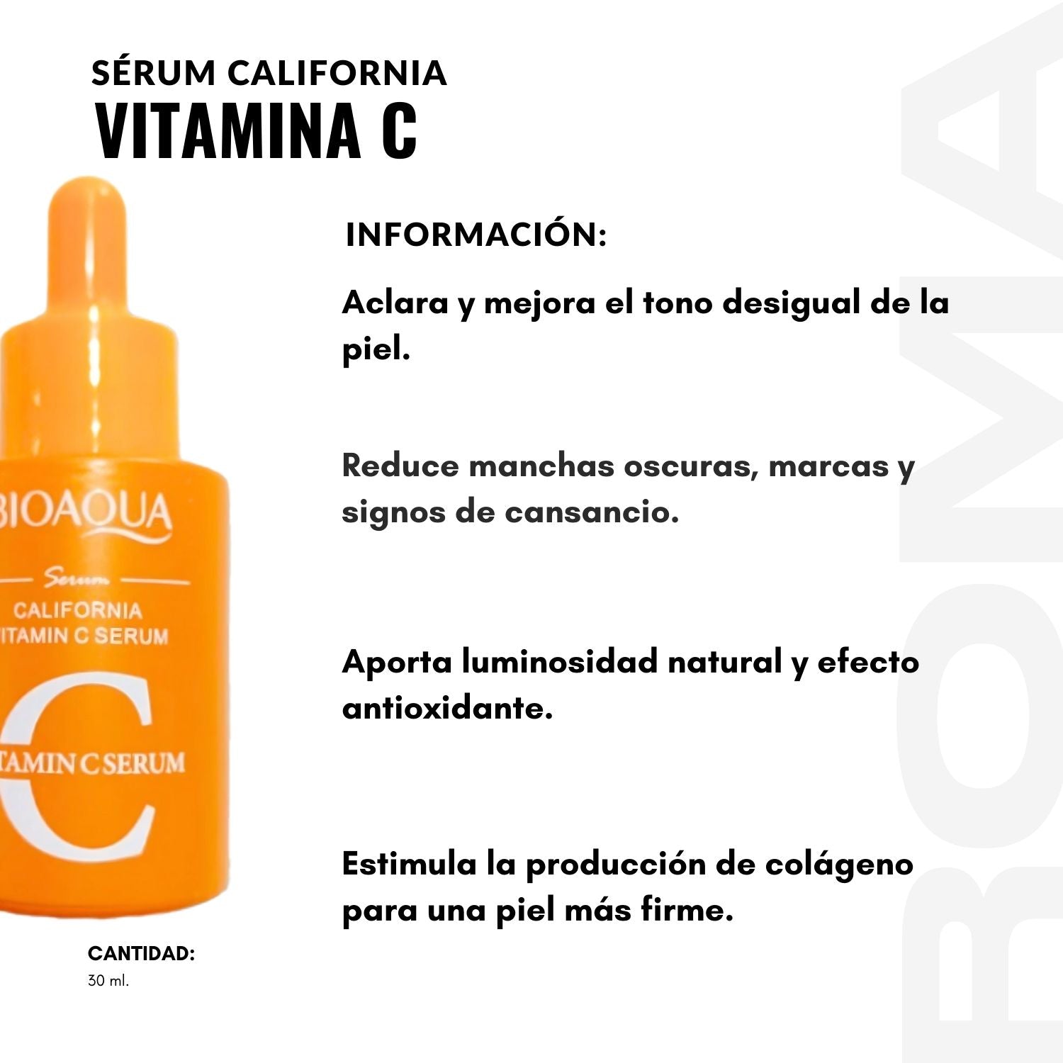 SÉRUM CALIFORNIA VITAMINA C 30ML BIOAQUA