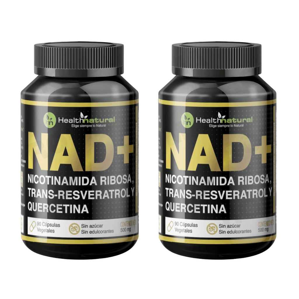 NAD+(NICOTINAMIDA, TRANS-RESVERATROL Y QUERCETINA) HEALTHNATURAL 500MG