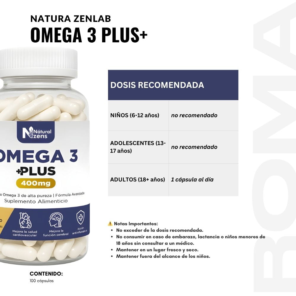 OMEGA 3 PLUS+