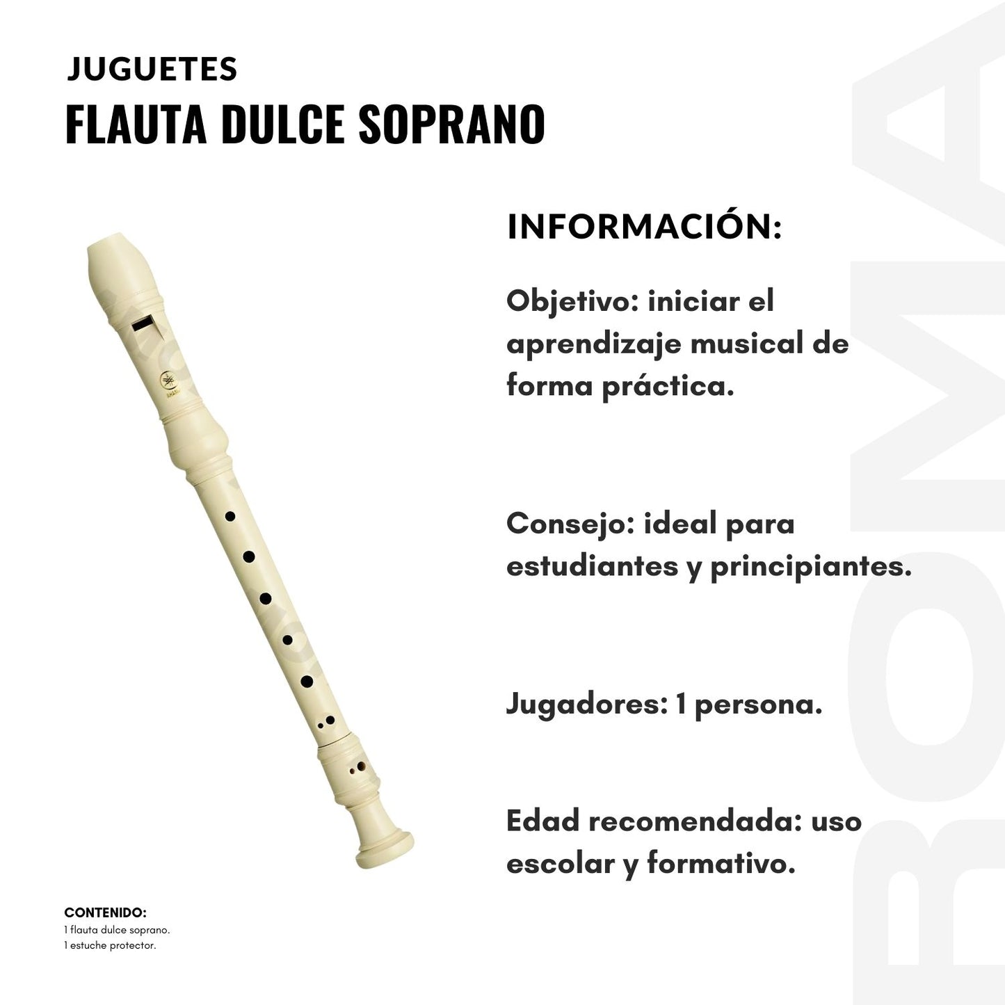 FLAUTA DULCE SOPRANO
