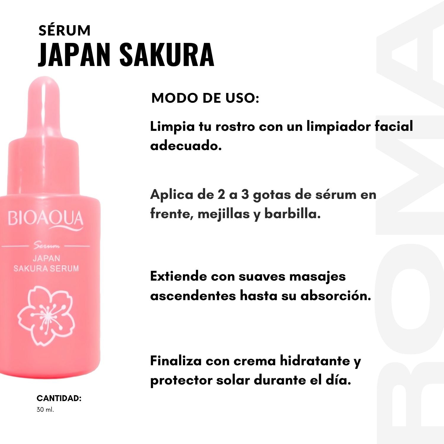 SÉRUM JAPAN SAKURA 30ML BIOAQUA