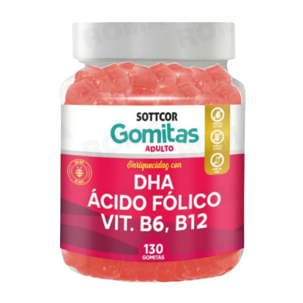 GOMITAS DHA ÁCIDO FÓLICO 130UND