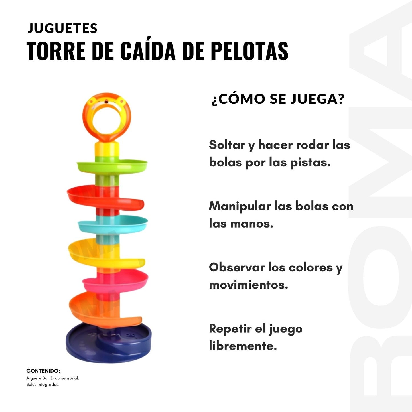 TORRE DE CAÍDA DE PELOTAS