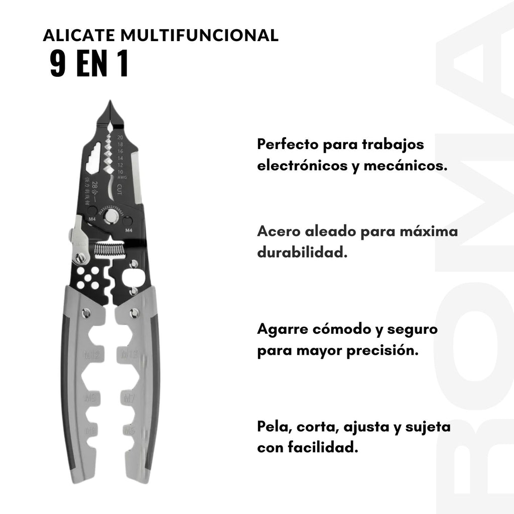 ALICATE MULTIFUNCIONAL 9 EN 1
