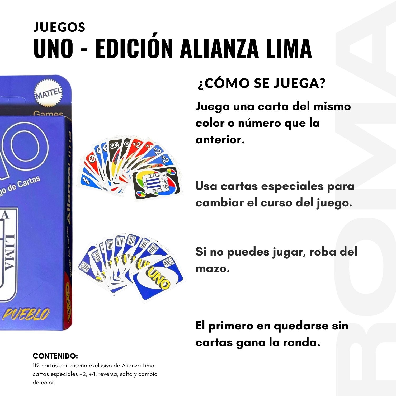 UNO – EDICIÓN ALIANZA LIMA V1