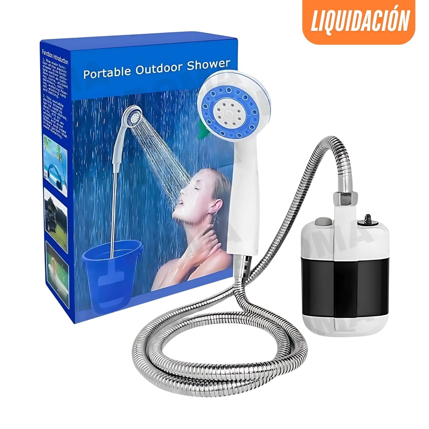DUCHA PORTÁTIL INALÁMBRICA RECARGABLE