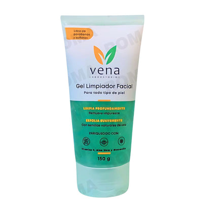 GEL LIMPIADOR FACIAL VENA 150G