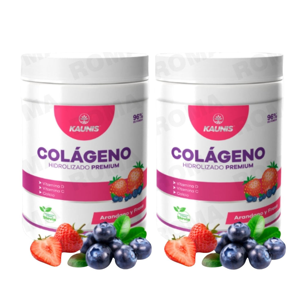 COLÁGENO HIDROLIZADO ARÁNDANOS Y FRESA 500G