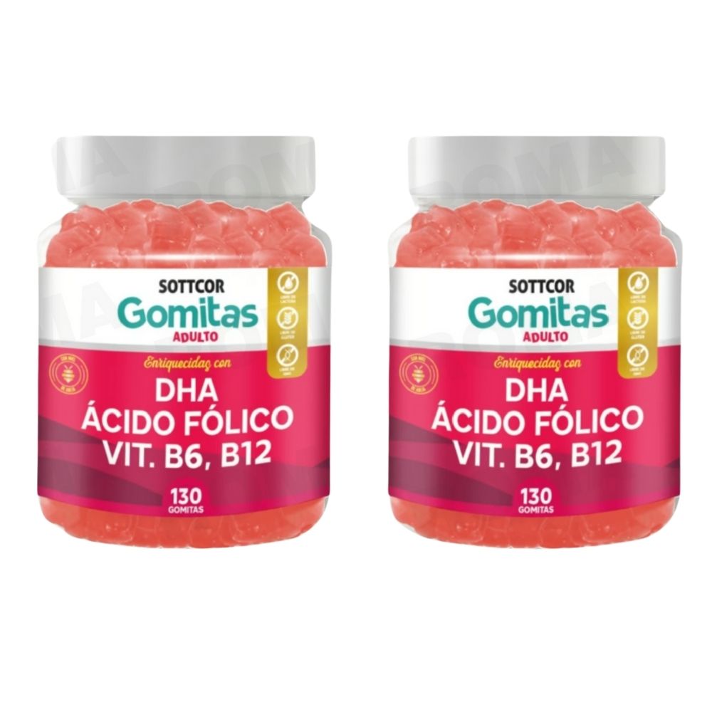 GOMITAS DHA ÁCIDO FÓLICO 130UND