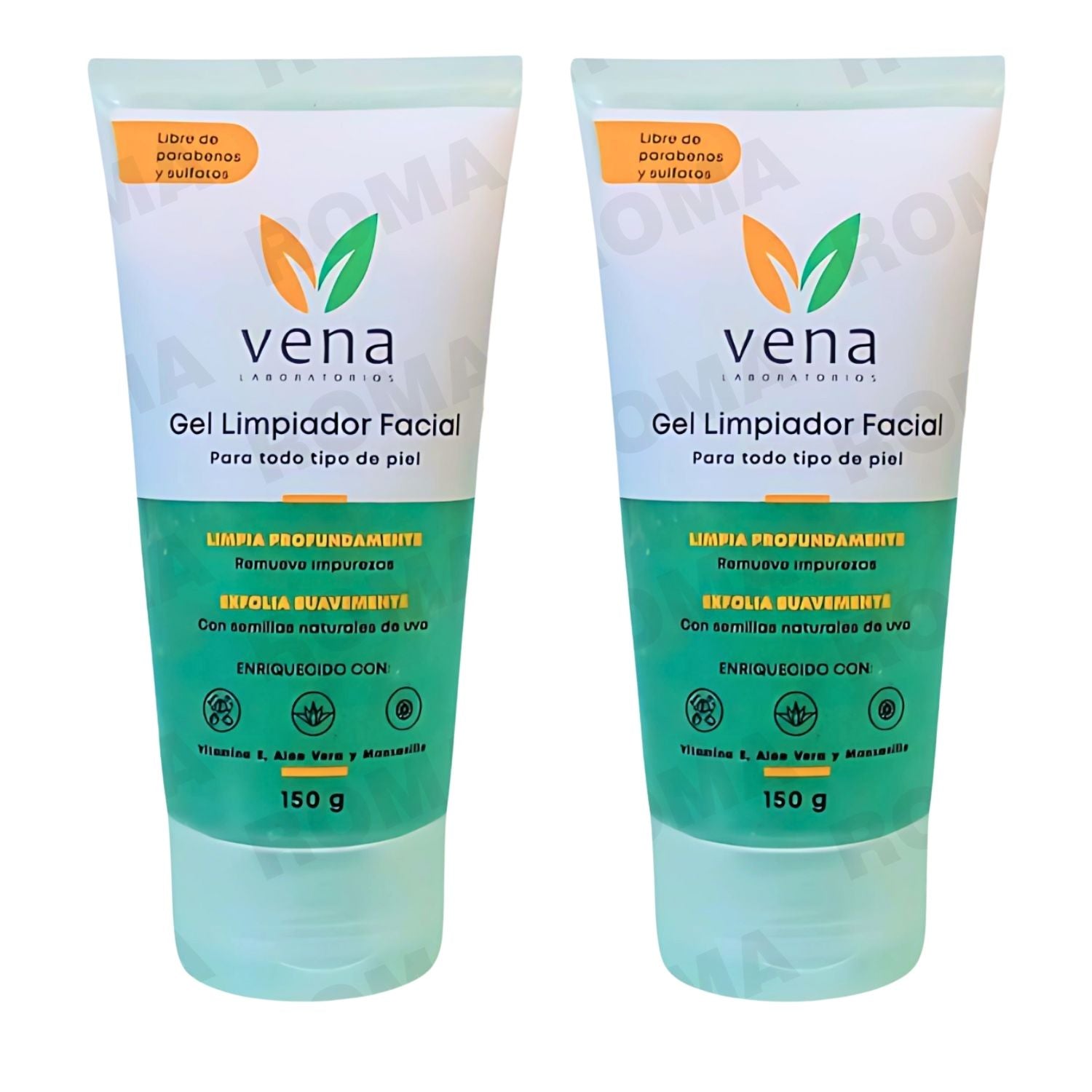 GEL LIMPIADOR FACIAL VENA 150G