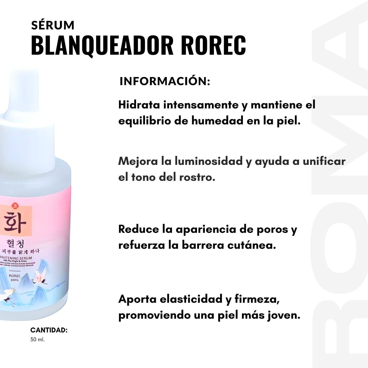 SÉRUM BLANQUEADOR ROREC 30ML