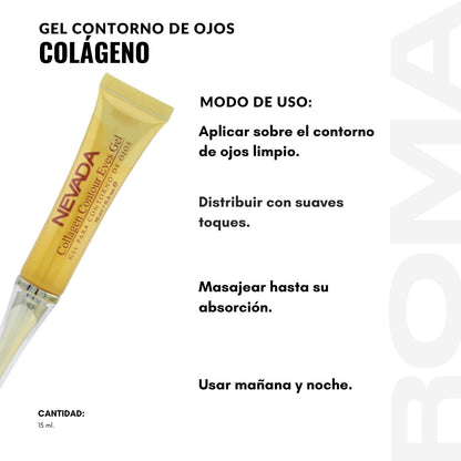 GEL CONTORNO DE OJOS COLÁGENO 15ML NEVADA