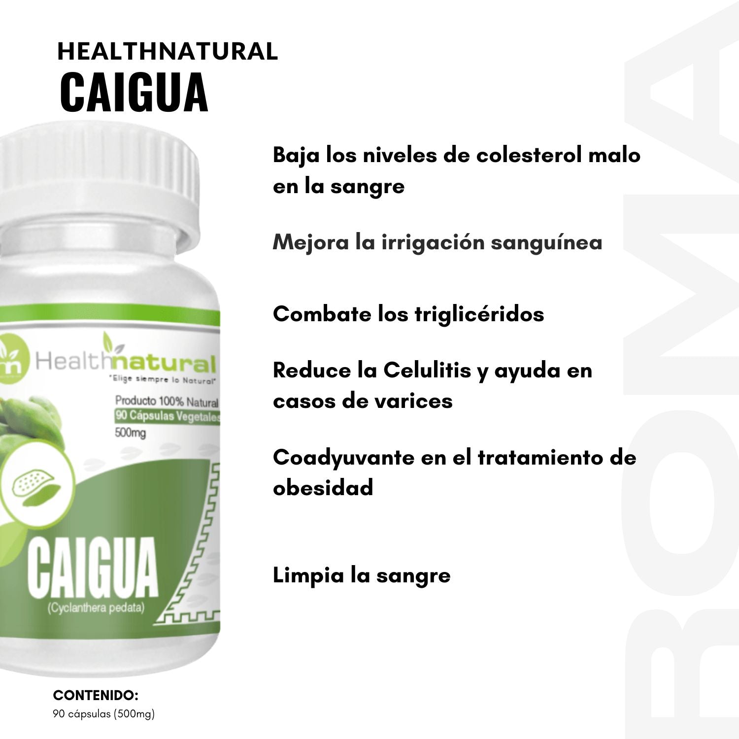 CAIGUA HEALTHNATURAL 500MG